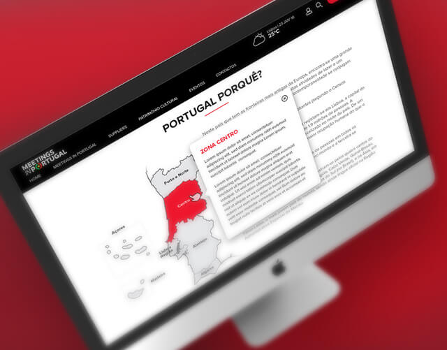 meetings Portugal - portal web